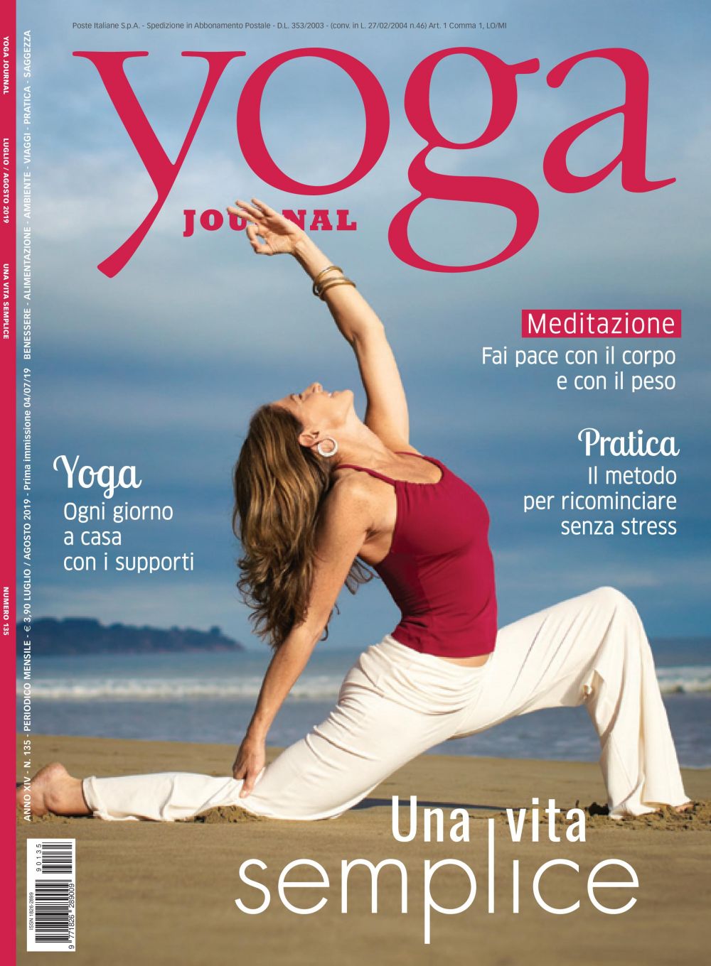 Yoga Journal Luglio/Agosto n. 135