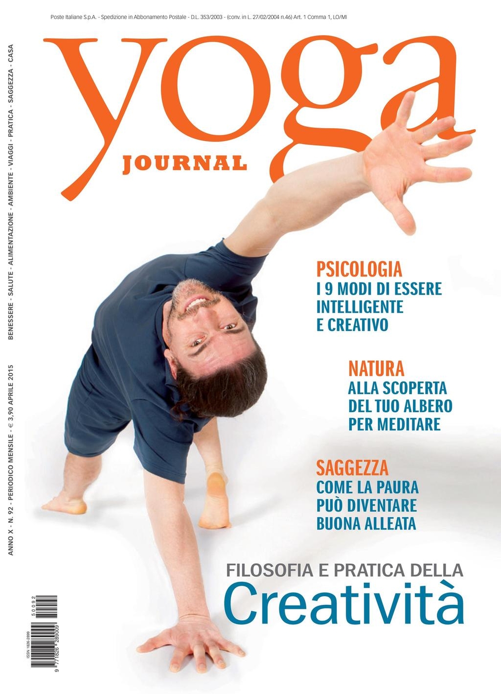 Yoga Journal n. 92 - Italia Yoga Journal - Pulsa Publishing - Ebook ...